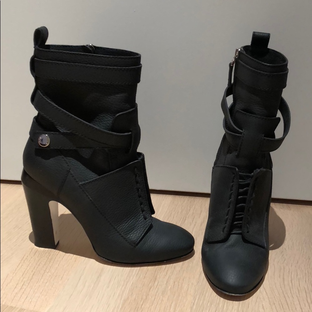 Fendi Black Women's Ankle Boots - Picture 2 of 8